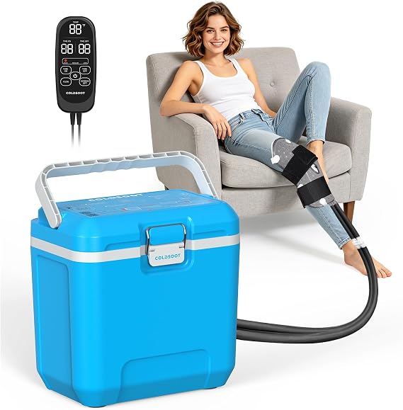 Programmable Timer Ice Machine for Knee After Surgery w/Temp Disp