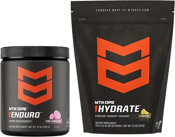 MTN OPS Enduro Pink Lemonade + Hydrate Lemonade Bundle