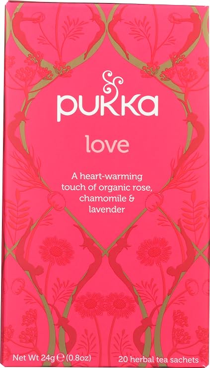 Pukka, Tea Love Organic, 20 Count
