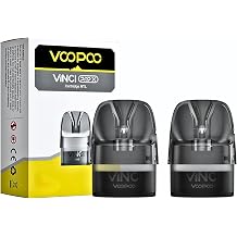 Voopoo Vinci PnP X Pod [MTL - Large | No Coil] 2 Pack - COMPATIBLE WITH: Voopoo Vinci E120 Kit, Argus E40 Kit, and PnP X Series Coils - Top-Fill, RDTL and MTL Vaping - Nicotine Free