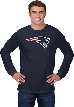 FOCO NFL Mens NFL Team Primary Logo Long Sleeve T-Shirt