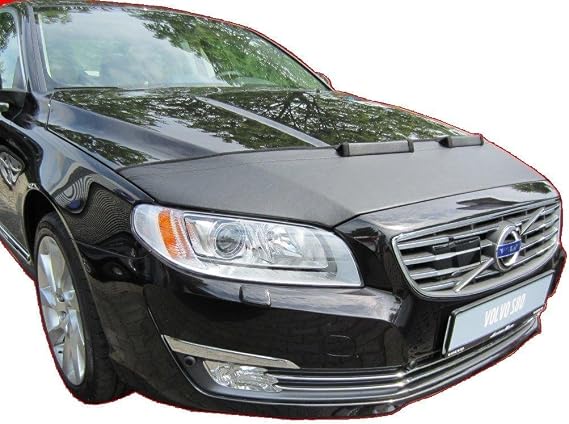 HOOD BRA Front End Nose Mask Compatible with Volvo S80 2006-2016 Bonnet Bra STONEGUARD PROTECTOR TUNING