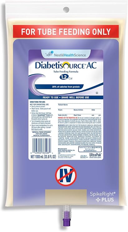 Nestle Clinical Nutrition Diabetisource Ac Nutritional Formula - Ncl365081 Case of 6