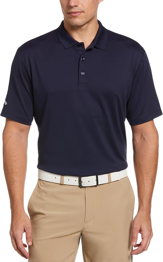 Callaway Mens Solid Opti-dri Short Sleeve Stretch Golf Polo, Sun Protection, Moisture-Wicking (Available in Big & Tall)