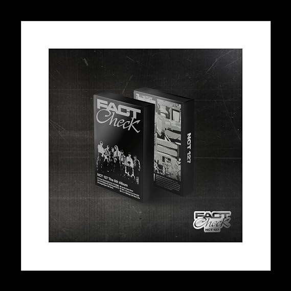 NCT 127 Fact Check 5th Album QR Version Case+1p QR Card+1p Image Card+1ea Sticker+1p Polaroid+1p Folding Paper+1p PhotoCard+Tracking Sealed