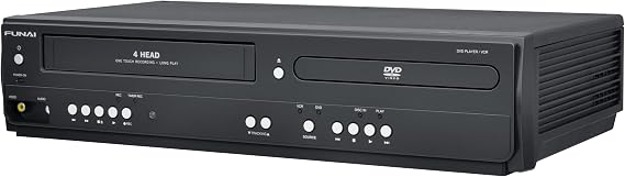Funai Corp. DV220FX4 Combination Video and DVD Player (2014 Model)