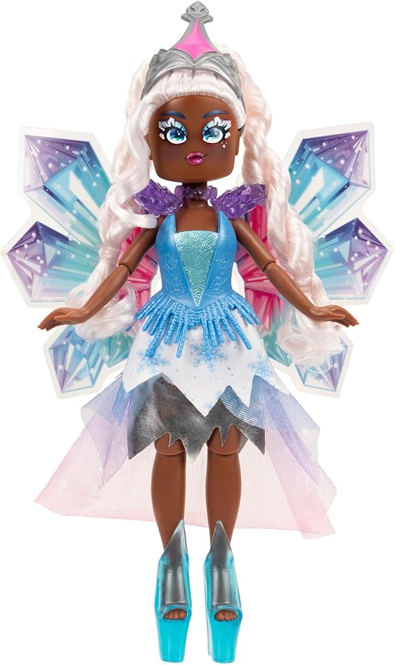Royale High 9" Fashion Doll - Ice Fairy, Wave 1, Series 1 Doll - Includes Fairy Journal, Comb, and Virtual Item Code - Ages 5+