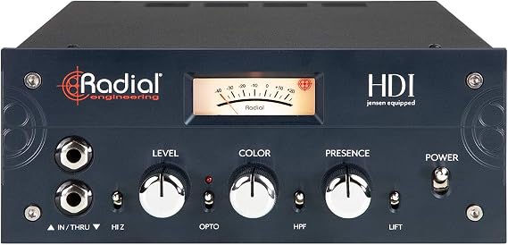 Radial HDI Studio Grade 1-channel Active Instrument Direct Box