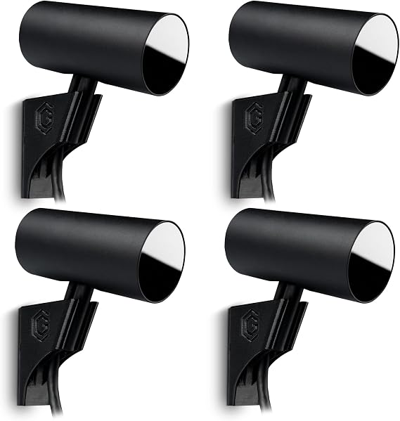 Mounting Accessories Compatible with Oculus Rift (Black, 4-Pack)