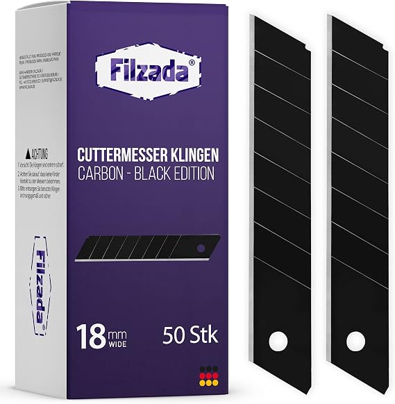 Cutter knife carbon black edition.