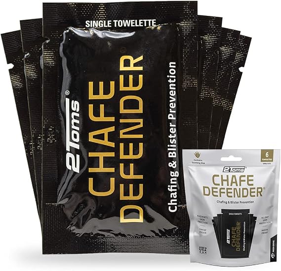 2Toms Chafe Defender, Military-Grade Anti-Chafe and Blister Prevention