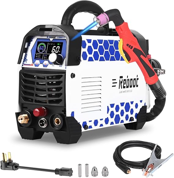 Reboot 60A Plasma Cutter Large LED Pilot Arc Non Touch 3/4" Max Cut