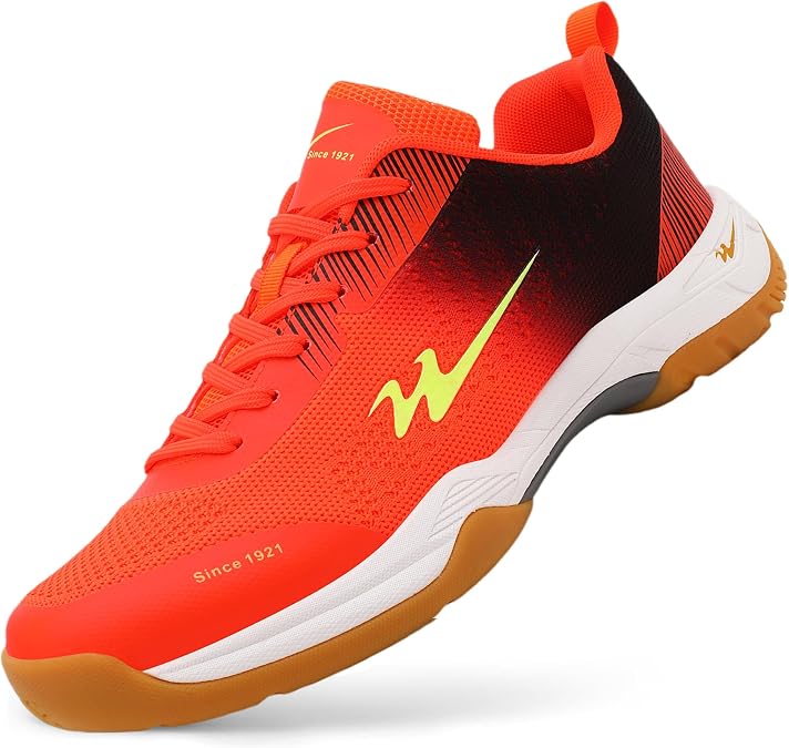 cungel-Pickleball-Tennis-Badmintion-Shoes Unisex No-Slip Pickleball & Tennis Shoes | Lightweight Breathable Court Shoes for Men and Women Orange