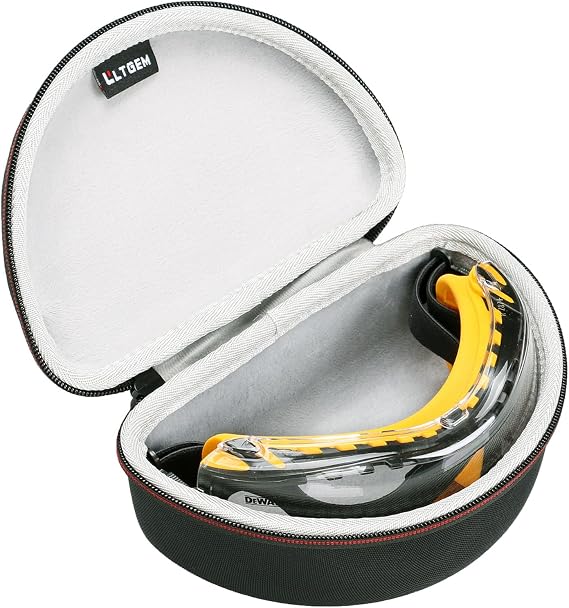 LTGEM Case for Dewalt DPG82/DPG82-11/DPG82-21 Safety Goggles