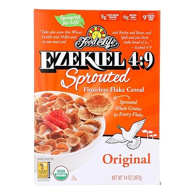 Food For Life Cereal,Og2,Ezek,Spgrn,Or 14 Oz Pack Of 66