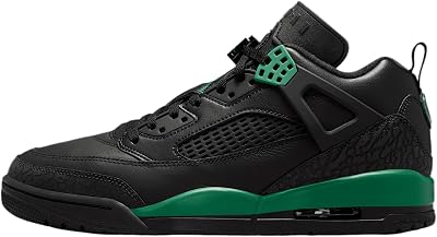 Jordan Spizike Low Mens Shoes FQ1759-003, BlackAnthracitePine Green