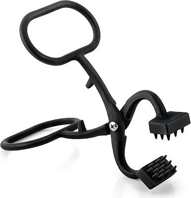 Skinning Claw Hide Puller Skinning Tool, Durable All Metal Versatile 10 Length Hunting Deer Skinning Claw, Efficient Butcher Hide Puller with Large Gripping Teeth & Scissor Like Action