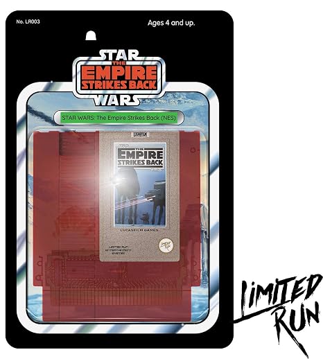 Star Wars: The Empire Strikes Back (NES) Classic Limited Run Edition With Limited Run Trading Card Included