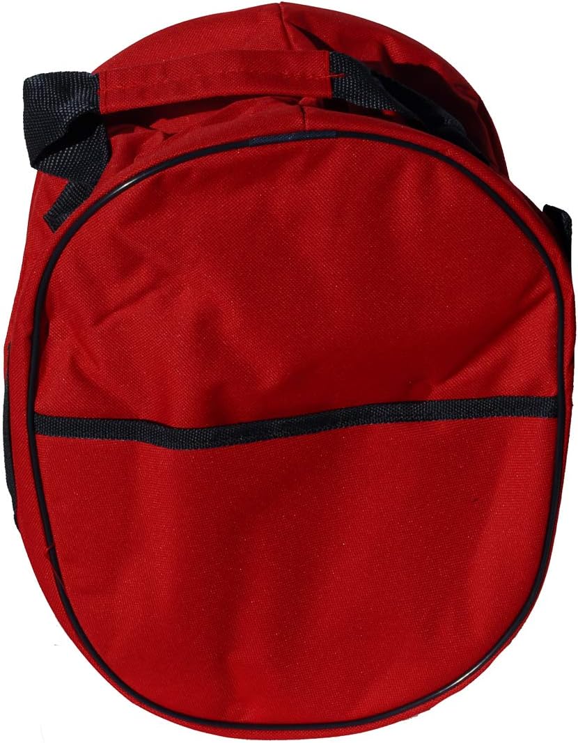 Rhinegold ESSENTIAL HORSE RIDING HAT BAG – Durable Cordura Nylon, Full Zip, Strengthened Handles, Spacious Storage for Equestrian Gear, Pink, Red, Navy or Black
