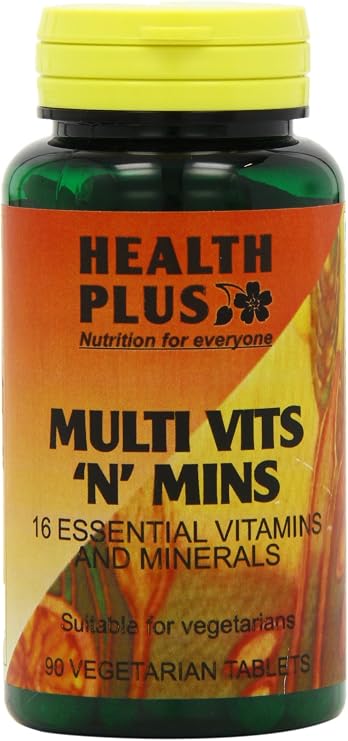 Health Plus Multi Vits 'n' Mins One-a-day Multivitamin Supplement - 90 Tablets