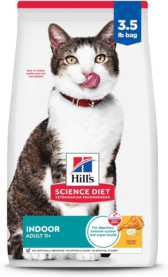 Hill's Science Diet Senior 11+ Indoor Dry Cat Food
