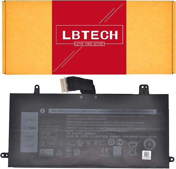 1WND8 Laptop Battery for Dell Latitude 12 5285 5290 2-in-1 Series JT90P