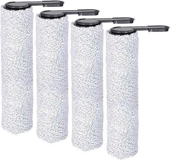 Roller Main Brush Roller 4pcs,Compatible for Tineco Floor One S6 Switch/Switch S6 Vacuum Cleaner Accessories