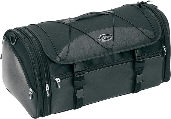 Saddlemen 3515-0076 Deluxe Rack Bag, Black