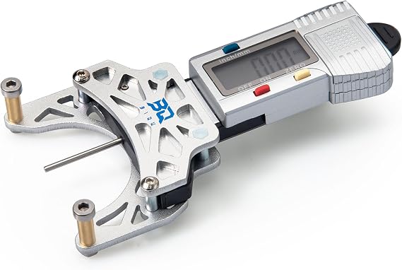 BIQU Belter Belt Tension Tool Upgrade Tension Check, Belt Tension Gauge Meter Tester 2GT Timing Belt Tensiometer for 3D Printers, Hollow Aluminum Alloy Frame Design Improves Reading Accuracy