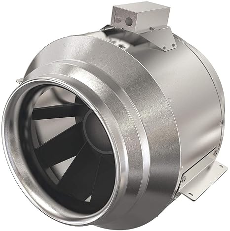Fantech FKD 20 EC Inline Mixed Flow Duct Fan, 20", 6062 CFM 230-460/3/60