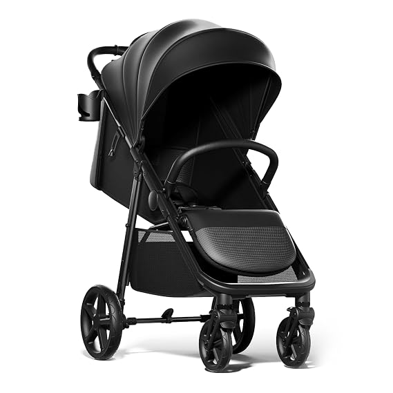 Mompush Nova All Terrain Baby Stroller, Newborn to Toddler, Up to 50 lbs