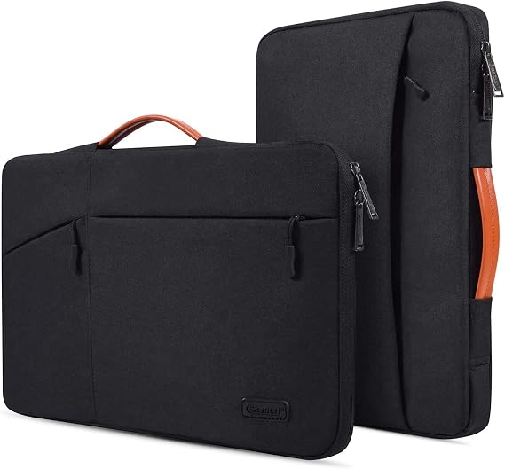 17.3 inch Laptop Case Briefcase Bag for HP 17 17.3 Laptop, HP Pavilion 17/ Envy 17T/ PROBOOK 17, Dell Inspiron 17, Lenovo Ideapad L340 17.3, Acer Aspire 17, ASUS VivoBook 17 Laptop Sleeve,Black