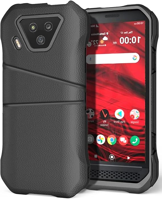 Mobile Wallet for Kyocera DuraForce Ultra 5G UW Phone Case - Black