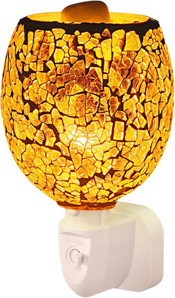 3D Star Wall Plug Wax Melt Burner with Night Light