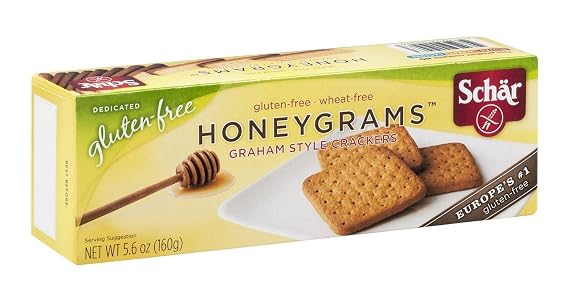 SCHAR | Crackers-Honeygrams/ [Gluten Free] 5.6 Oz [1 Pack]