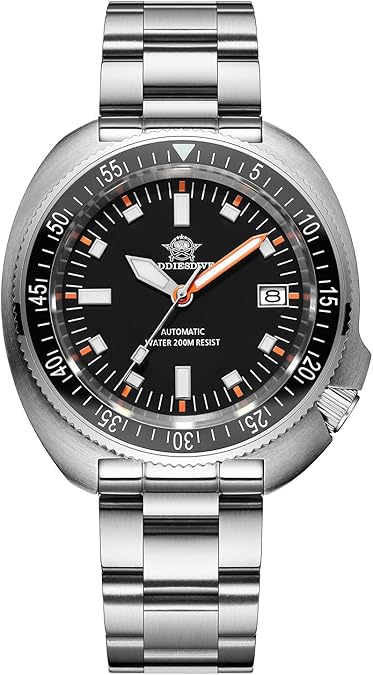 ADDIESDIVE Automatic Watch Diver 200 M Mens Watch Luminous NH35/8215 Analog