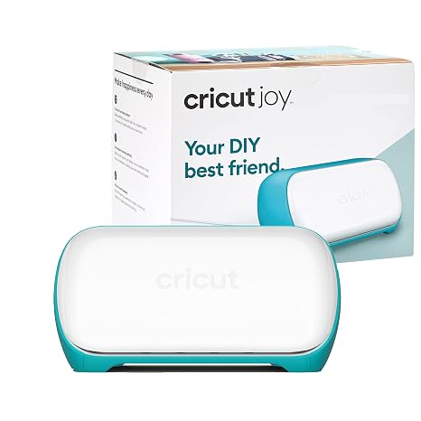 Cricut Joy Machine & Digital Content Library Bundle - Includes 30 images in Design Space App - Portable DIY Smart Machine for creating customized cards, crafts, labels Blue