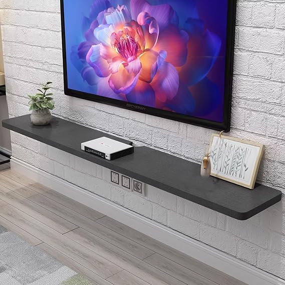 Floating Tv Stand Wall Mounted Tv Stand Floating Wall Mounted TV Modern Floating TV Cabinet Console Shelf Modern Floating