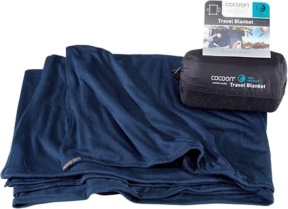 COCOON Coolmax Travel Blanket - Bluemax