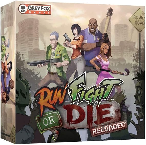 Grey Fox Games Run Fight or Die: Reloaded Board Game