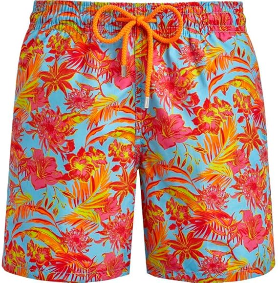 Men's Swim Trunks Tahiti Flowers