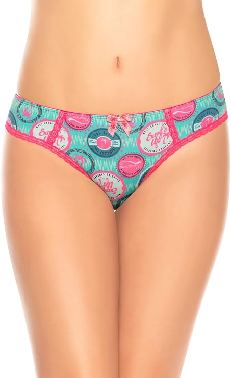 Laura Women's Prints Teen Thong Everyday Panty