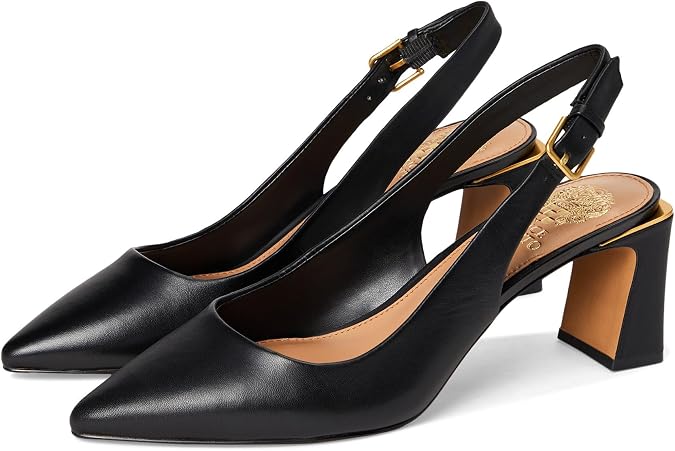 Vince Camuto Hamden Buckle Slingback Pumps