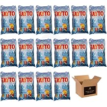Tayto Crisps Flavoured British Potato Chips & Corn Snacks | Cheese Onion, Smoky Bacon – Party Snacks, Lunchbox Crispy Sharing Packs (Case of 16, 6xAssorted)
