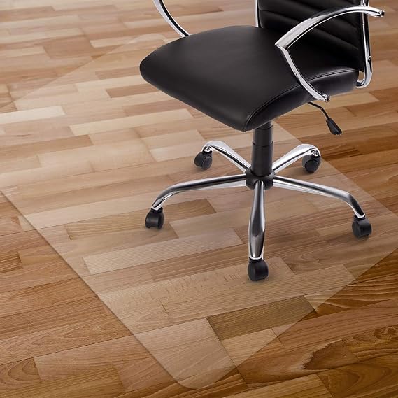 Kuyal Clear Chair Mat Hard Floor Use Transparent Office Home Floor Protection Mat Chair Mat.