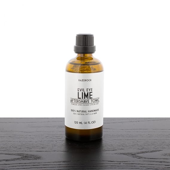 RazoRock Evil Eye Lime Aftershave Tonic, 4 oz.