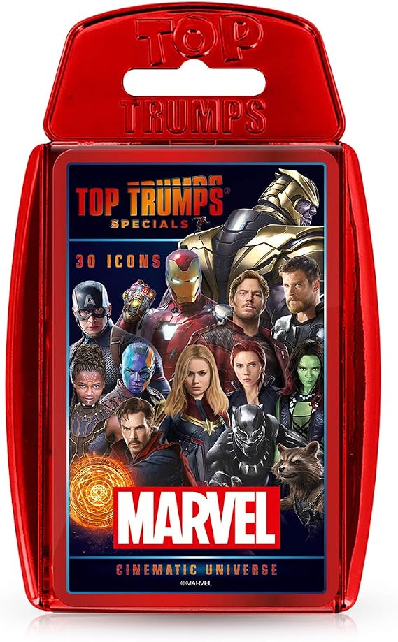 Top Trumps Marvel Cinematic Universe Specials Card Game