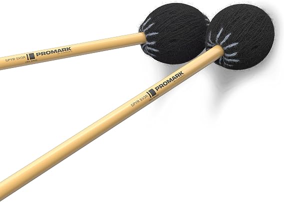 ProMark Vibraphone Mallet - 1 3/8" Round Core - 16-1/2 inch LengthIdeal for Articulate Sound on Vibraphone - 1 Pair