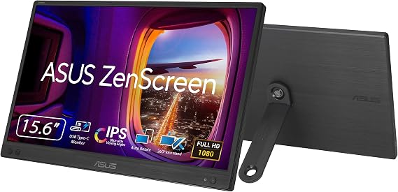 ASUS ZenScreen MB166CR 15.6 İnç 1080p Taşınabilir Monitör