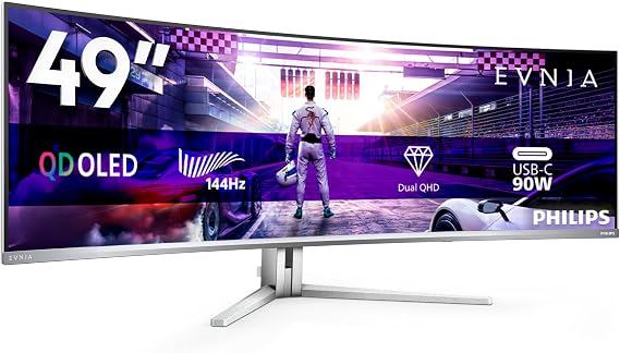 PHILIPS 49M2C8900L/00 49" OLED DUAL QHDEVNIA 144Hz